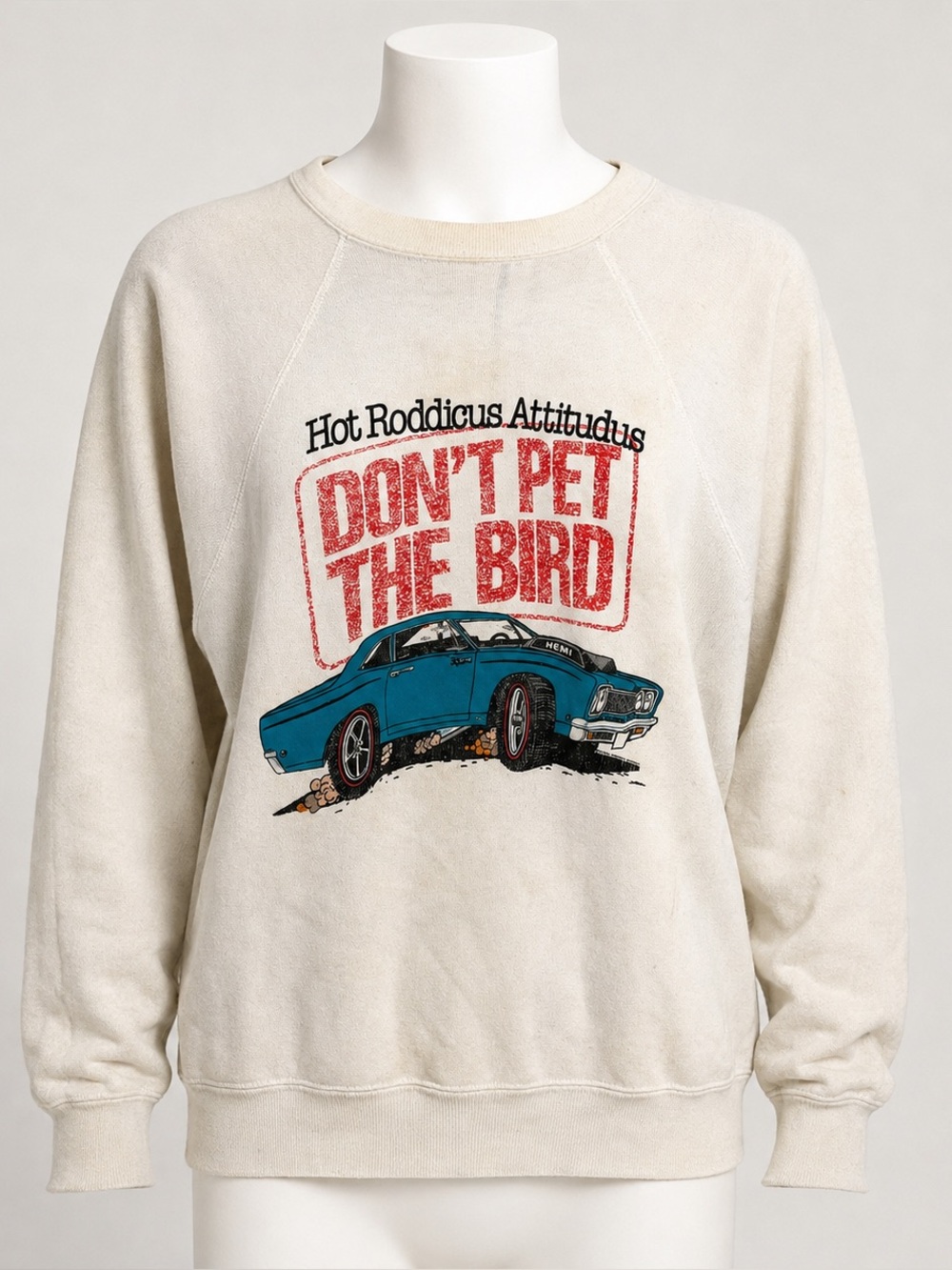 Vintage 1992 Hot Rod HEMI Muscle Car Graphic Sweatshirt